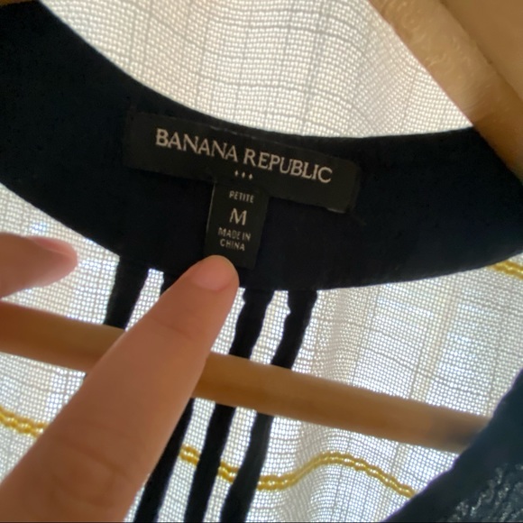 Linen Racerback Tank Petite - Picture 4 of 4